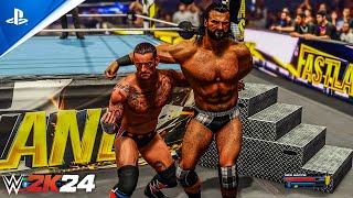 WWE2K24 CM PUNK VS DREW MCINTYRE FASTLANE 2024  WWE2K MODS [upl. by Alabaster910]