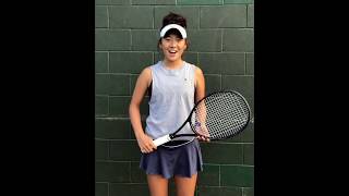 Miranda Yuan  College Tennis Recruiting Video Fall 2021 [upl. by Oruntha]