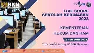 Live Score SKD Sekolah Kedinasan Poltekim amp Poltekip Kemenkumham  Sesi 3  Selasa 20 Juni 2023 [upl. by Aroved136]