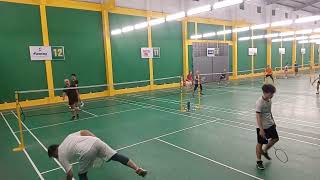 Tiger adminton Team  2382024  QUANGDUY VS LUYENKIEN [upl. by Kama571]