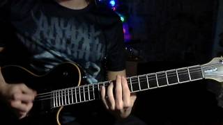 Anaal Nathrakh  The Joystream Guitar Cover  TABS [upl. by Adaven938]