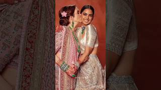 Nita Ambanis Sweet Kiss to Isha Ambani in Elegant Wedding Photoshoot At Anant Ambani 💞✨ [upl. by Ahsetel]