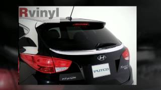 Putco Chrome Hyundai Tucson IX Spoiler Lip Cover [upl. by Marya]