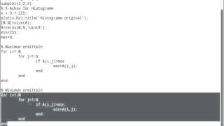 Digitale Bildverarbeitung mit MatLabROctave Teil 81 Histogrammspreizung [upl. by Enatan]