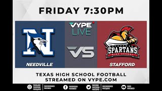 730PM  Football Needville vs Stafford [upl. by Yelrahs]