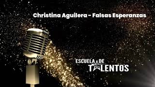 Christina Aguilera  Falsas Esperanzas PISTA  KARAOKE [upl. by Niak357]