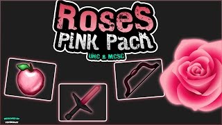 Minecraft PvP Texture Pack  RoseS Pink Pack Short Swords Uhc HD 17 amp 18 [upl. by Nwahsal544]