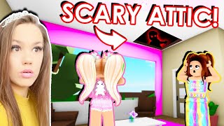 We Found A HUGE Secret In The ATTIC in BROOKHAVEN with IAMSANNA Roblox [upl. by Ayotahs687]