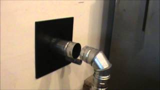 Pellet Stove Installation Part 2 [upl. by Sancho]