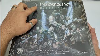 Trudvang Legends  BoardGame Unboxing  PT [upl. by Joachima780]