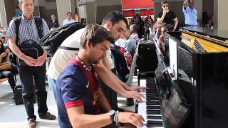 Improvisation at the train station in paris [upl. by Firehs687]