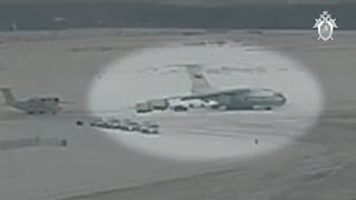 IL76 Shot Down Update Russian Video of quotPrisoners Boarding IL76quot is Heavily Edited and Cut [upl. by Coughlin]