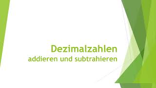 Schriftliche Multiplikation von Dezimalzahlen Kommazahlen – Trainingsvideo [upl. by Lithea]