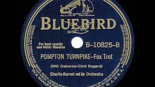 1940 HITS ARCHIVE Pompton Turnpike  Charlie Barnet [upl. by Yerak]