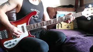 Saltcoats man plays quotFire Firequot by Motörhead Bass cover motorhead heavymetal basscover [upl. by Tannenwald]