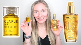 OLAPLEX NO 7 VS KERASTASE ELIXIR ULTIME  which is the best hair oil [upl. by Heeley995]