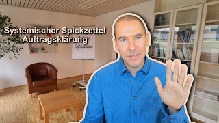 Systemischer Spickzettel  Auftragsklärung [upl. by Thedrick]