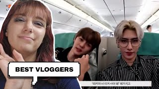 ZB1 CAM RICKY VLOG HANBIN VLOG and GYUVIN VLOG  ZEROBASEONE REACTION [upl. by Ardnaeed]