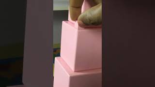 Montessori Pink Tower [upl. by Sherman]