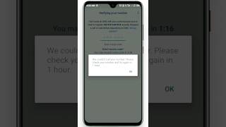 WhatsApp Verification Code Problem  WhatsApp OTP Not Coming  Fixed android shorts [upl. by Brabazon42]