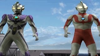 Ultraman Cosmos amp Cosmos  TAG Battle Mode ★Play ウルトラマン FE3 [upl. by Snell]