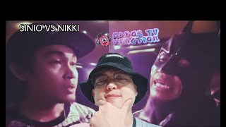 SINIO VS NIKKI  REACTION VIDEO  PAKUSGANAY 5 [upl. by Freddy]