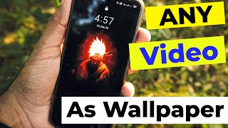 HOW TO PUTSET ANY VIDEO as WALLPAPER Homescreen and Lockscreen ON ANY ANDROID Phone [upl. by Ahseenat]