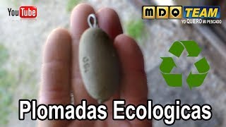 Como fabricar plomadas ecologicas [upl. by Ardnak78]