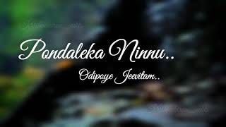 Ninnu talachi maimaracha lyrical [upl. by Calderon310]