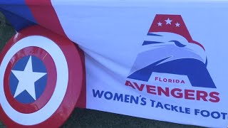 ‘I look up to these women’ Florida Avengers host girls football camp at Edward Waters University [upl. by Jandy]