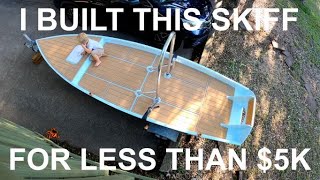 The Cost to Build My SK14 DIY Skiff [upl. by Nylecaj]