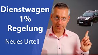 Dienstwagen 1 Regelung einfach erklärt Neues Finanzamt Urteil 2020 I Steuerberater erklärt [upl. by Yttik]