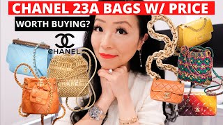 CHANEL 23A METIERS DART 2023 COLLECTION PREVIEW W PRICE  Chanel 23a bags with price  Chanel 23a [upl. by Cailly716]