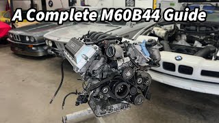 Building A BMW M60B44 quotFrankenmotorquot From Start To Finish  The Best V8 BMW Never Made  E31 Project [upl. by Aniat452]