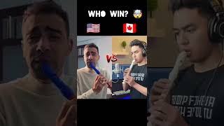 Who win beatbox 🤯 Lets Try beatbox beatboxing asmrsounds flute asmr shortfeed shorts [upl. by Asirrac]