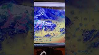 The Storm Coming subscribe weather forecast viralvideo forecaster share [upl. by Ettolrahs]