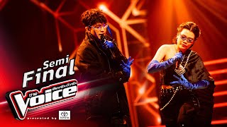 พอลฟลอย  น้ำลาย  Semi Final  The Voice Thailand 2024  8 Dec 2024 [upl. by Eedahs]