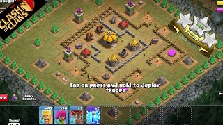 How to 3 star Thoroughfare with Walkthrough 2022 Clash of Clans [upl. by Nawrocki]