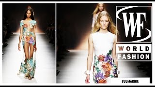 Look Book Blumarine SpringSummer 2015 [upl. by Alyl]