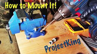 How to Control Your New Vice DIY Bench Vise [upl. by Rojam]