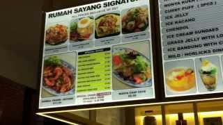 Rumah Sayang at JEM  The Ambience The Menu The Promotion [upl. by Ajnotal]