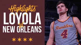 Loyola vs UNO  Cinematic Highlights [upl. by Gurevich]