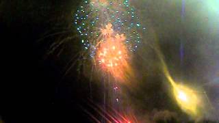 Galveston Fireworks 2012 [upl. by Tnerb]