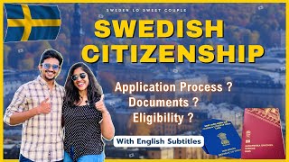 How to become a Swedish Citizen🪪 Eligibility  Application Process telugu indiansinsweden europe [upl. by Raymond]