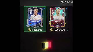 KDB x Kroos☠️ eafc25 fifa eafc24 eafcmobile fifamobile fifa shorts [upl. by Refinne507]