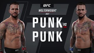 CM Punk vs CM Punk EA UFC 2 on Xbox One [upl. by Harmon]