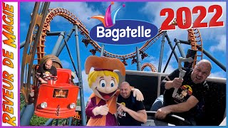 VLOG BAGATELLE SAISON 2022 UNE JOURNEE SPECIALE ATTRACTION NOUVEAUTE [upl. by Sarkaria]