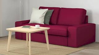 Ikea Sofa Kivik 2 Seat Assembly Timelapse [upl. by Akener]