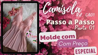 Como Fazer Camisola Passo a Passo  Ref Ca01 [upl. by Tome120]