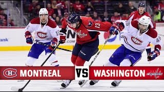 Montreal Canadiens vs Washington Capitals  Season Game 31  Highlights 171216 [upl. by Boswall]